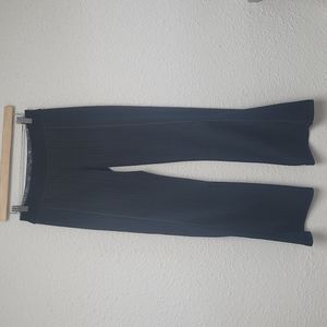 Lululemon Athletica Be Still Pinstripe Flared Pant; Size 6